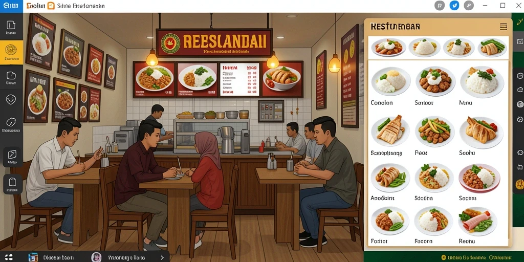 Tampilan antarmuka yang menarik dan intuitif.