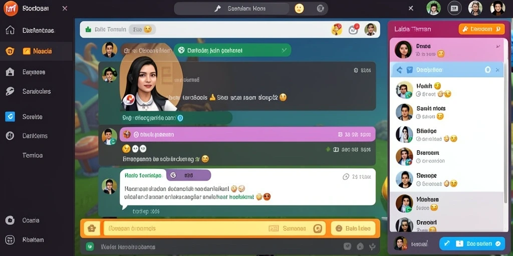 Tampilan antarmuka KAOL68 yang menarik dan mudah dinavigasi.