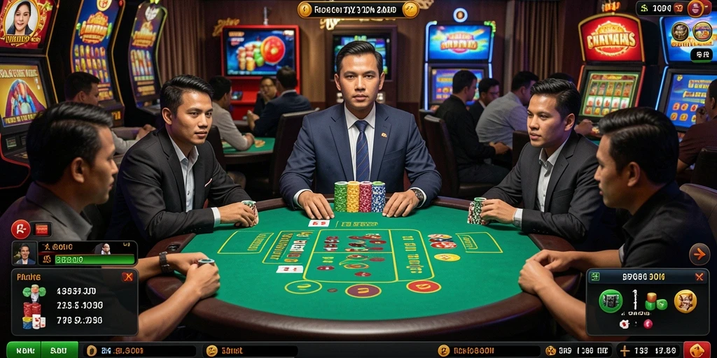 Tangkapan layar menampilkan karakter utama dalam aksi.