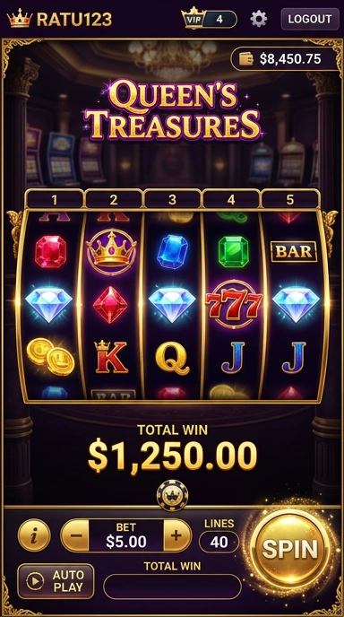 Pratinjau antarmuka ratu123 — aplikasi APK resmi Android v1.2.4